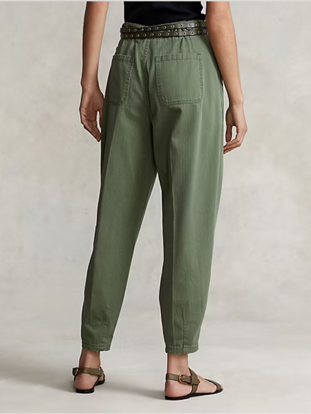 Polo Ralph Lauren Olive Tapered Pants - Picture 12 of 13